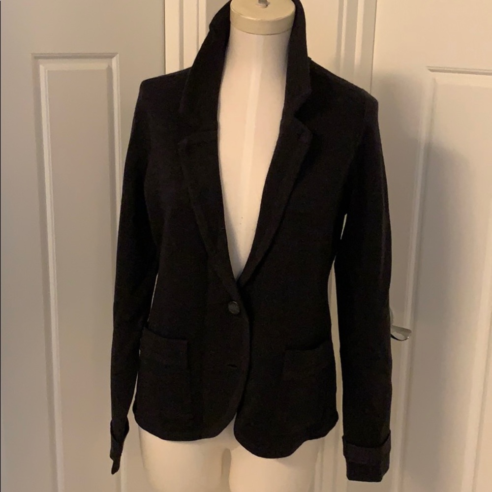 Halogen Sweater Material Blazer